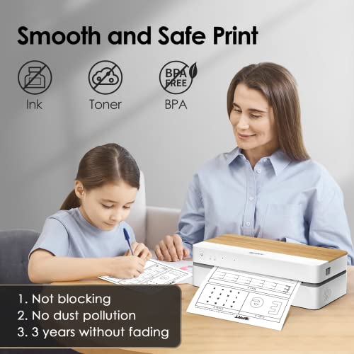 iDPRT Future800 A4 Thermal Printer, Portable Printer with 300dpi Resolution